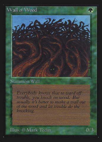 {C} Wall of Wood [Collectorsâ Edition][GB CED 226]