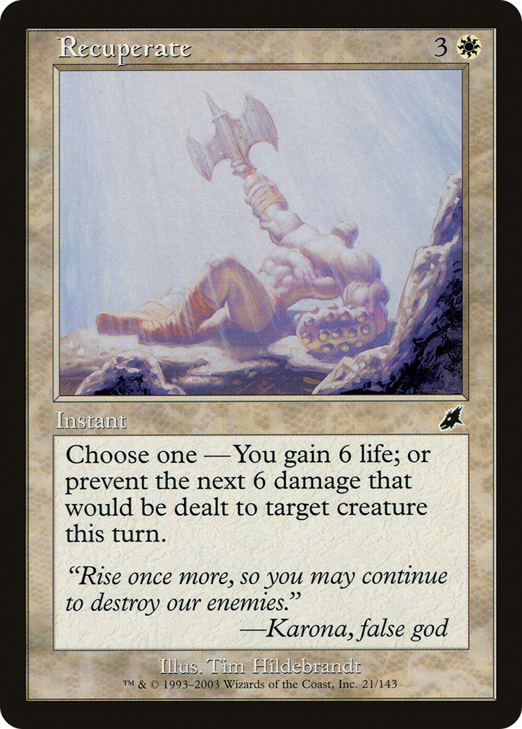 {C} Recuperate [Scourge][SCG 021]