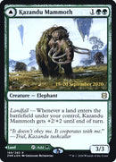 {R} Kazandu Mammoth // Kazandu Valley [Zendikar Rising Prerelease Promos][PR ZNR 189]