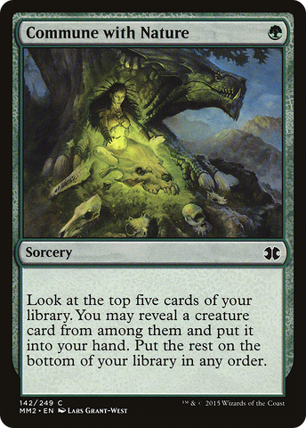 {C} Commune with Nature [Modern Masters 2015][MM2 142]