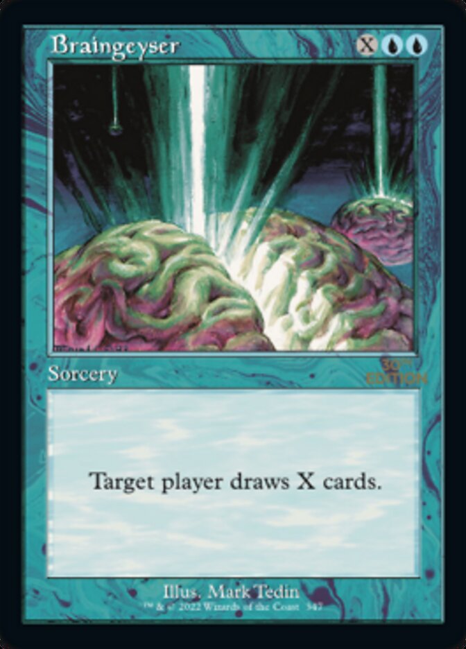 {R} Braingeyser (Retro) [30th Anniversary Edition][30A 347]