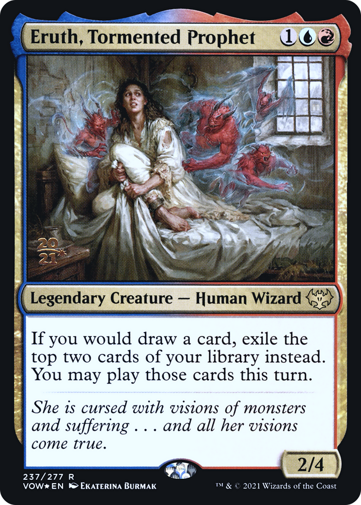 {R} Eruth, Tormented Prophet [Innistrad: Crimson Vow Prerelease Promos][PR VOW 237]