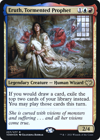 {R} Eruth, Tormented Prophet [Innistrad: Crimson Vow Prerelease Promos][PR VOW 237]