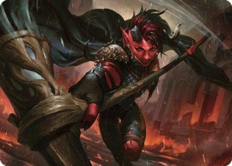 {A} Karlach, Fury of Avernus Art Card (34) [Commander Legends: Battle for Baldur's Gate Art Series][ACLB 034]