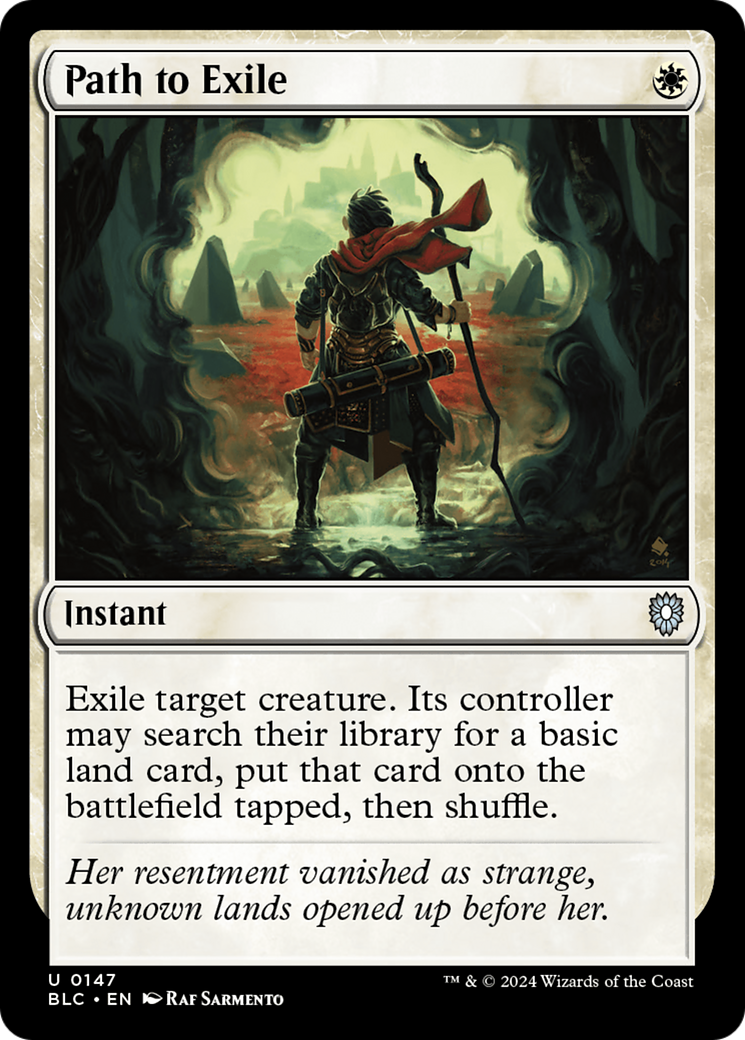 {C} Path to Exile [Bloomburrow Commander][BLC 147]