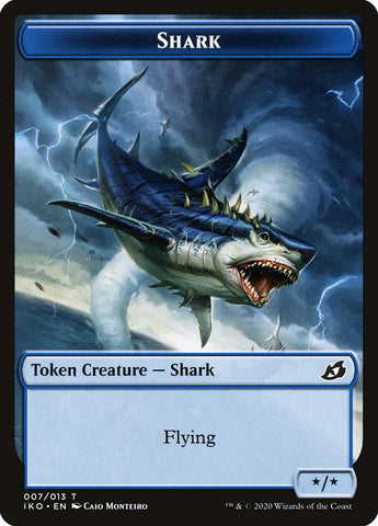 {T} Shark // Shark Double-sided Token [Pioneer Challenger Decks 2022][TQ07 007]