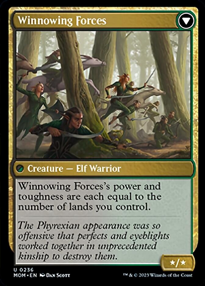 {C} Invasion of Lorwyn // Winnowing Forces [March of the Machine][MOM 236]