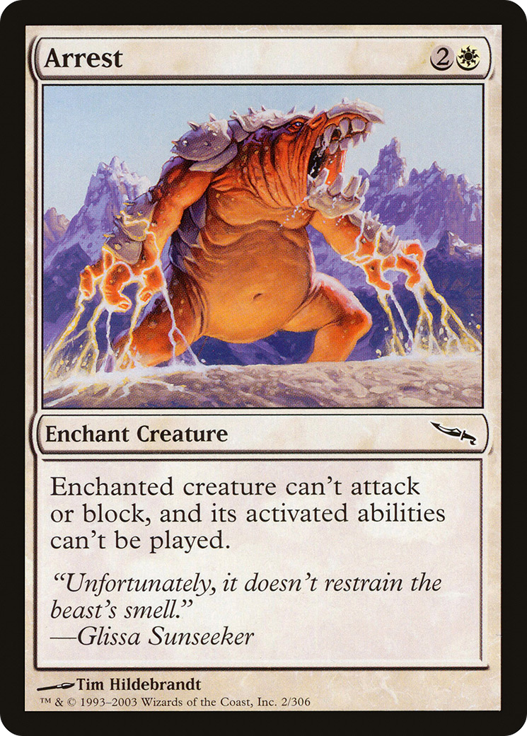 {C} Arrest [Mirrodin][MRD 002]