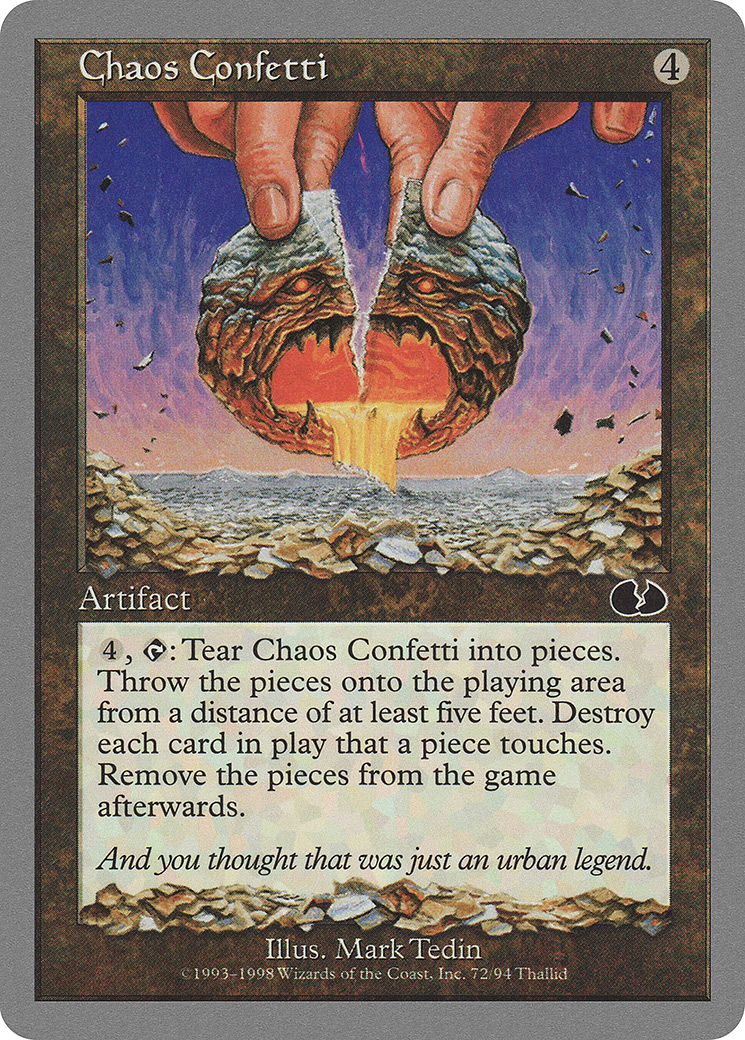 {C} Chaos Confetti [Unglued][UGL 072]