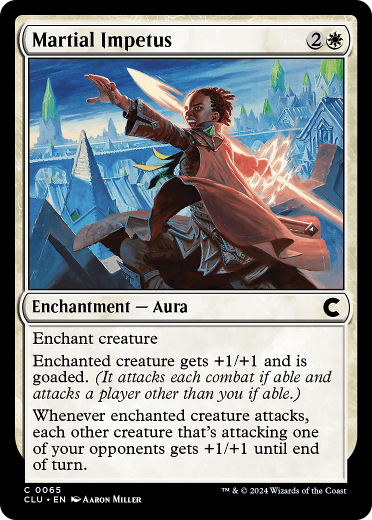 {C} Martial Impetus [Ravnica: Clue Edition][CLU 065]