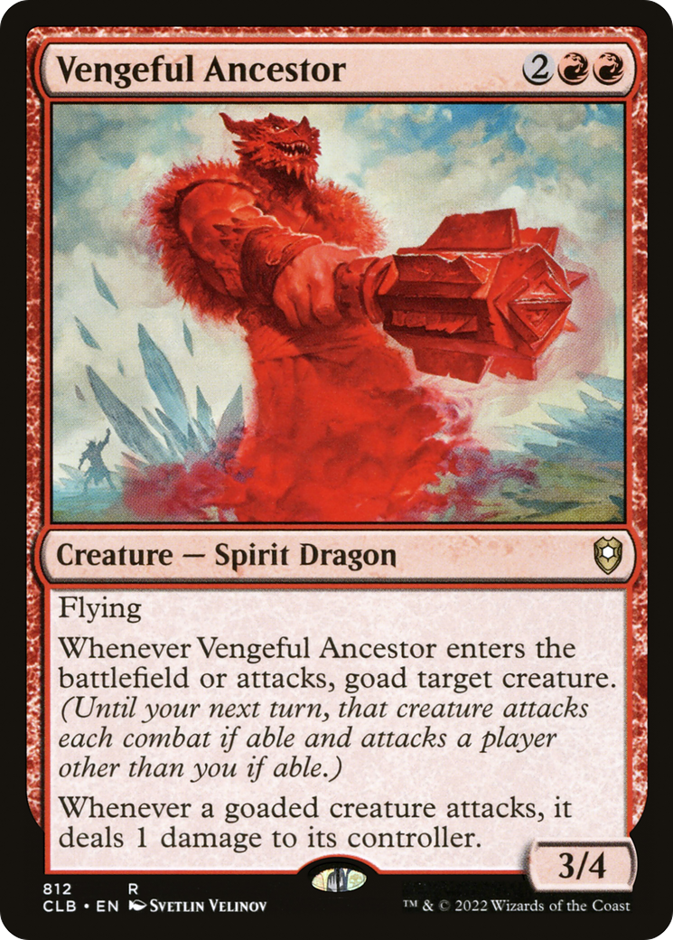 {R} Vengeful Ancestor [Commander Legends: Battle for Baldur's Gate][CLB 812]