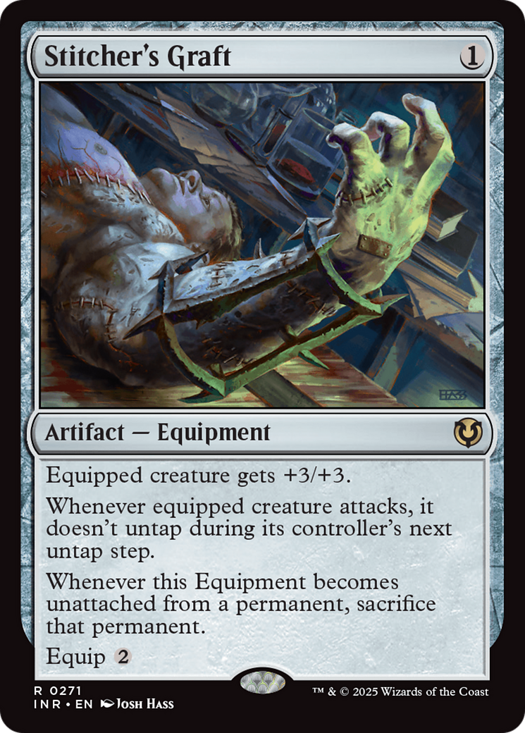 {R} Stitcher's Graft [Innistrad Remastered][INR 271]