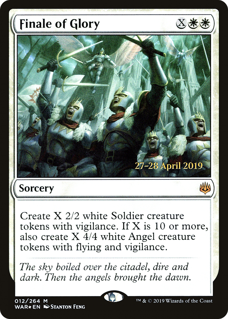 {R} Finale of Glory [War of the Spark Prerelease Promos][PR WAR 012] - Misty Mountain Games