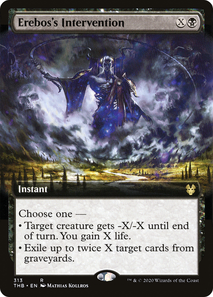 {R} Erebos's Intervention (Extended Art) [Theros Beyond Death][THB 313]