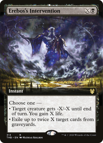 {R} Erebos's Intervention (Extended Art) [Theros Beyond Death][THB 313]