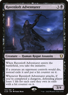 {R} Ravenloft Adventurer [Commander Legends: Battle for Baldur's Gate][CLB 142]