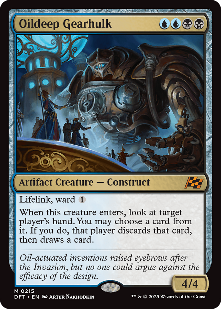 {@R} Oildeep Gearhulk [Aetherdrift][DFT 215]