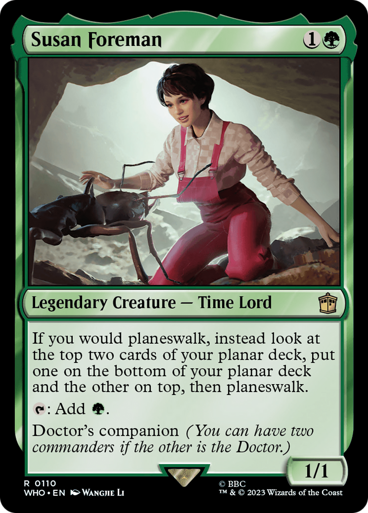 {R} Susan Foreman [Doctor Who][WHO 110]