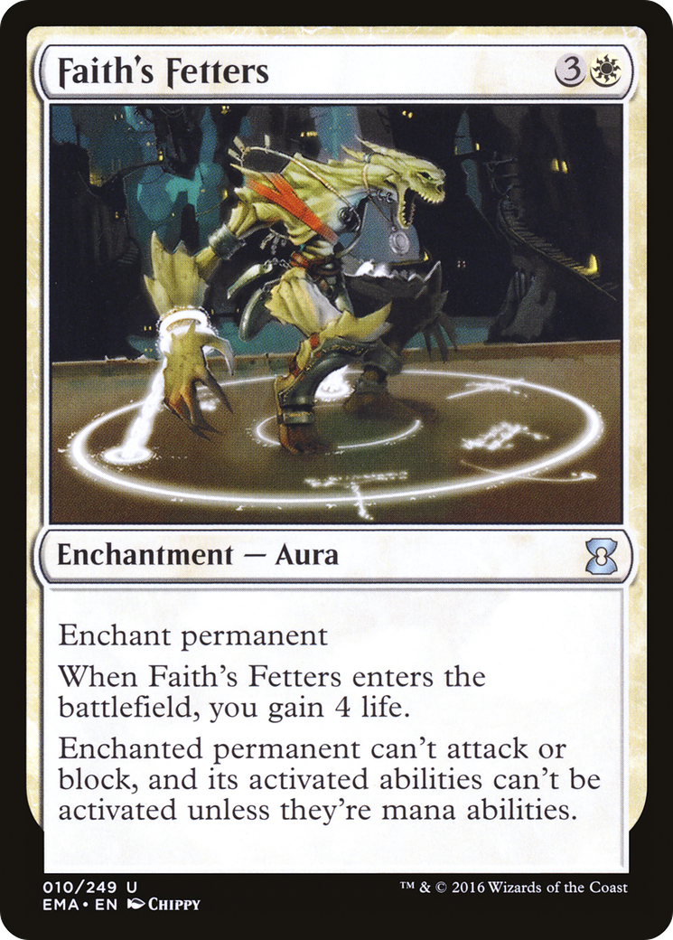 {C} Faith's Fetters [Eternal Masters][EMA 010]