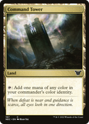 {C} Command Tower [Kamigawa: Neon Dynasty Commander][NEC 167]