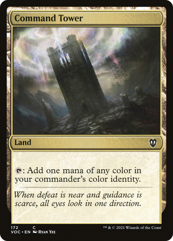 {C} Command Tower [Innistrad: Crimson Vow Commander][VOC 172]
