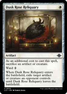 {@C} Dusk Rose Reliquary [The Lost Caverns of Ixalan][LCI 010]