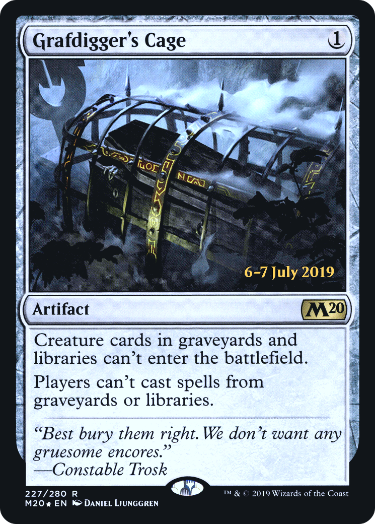 {R} Grafdigger's Cage [Core Set 2020 Prerelease Promos][PR M20 227]