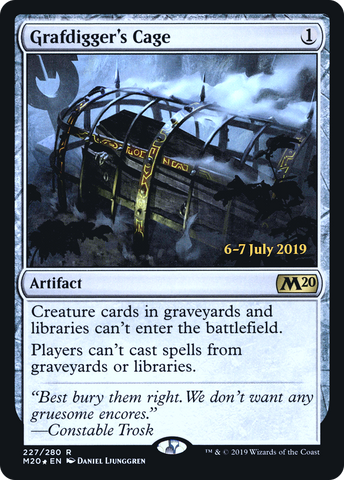 {R} Grafdigger's Cage [Core Set 2020 Prerelease Promos][PR M20 227]
