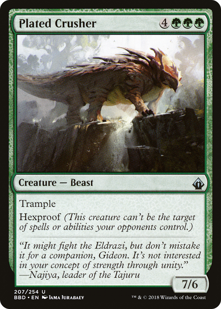 {C} Plated Crusher [Battlebond][BBD 207]