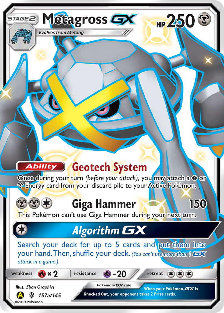 [PKM-R] Metagross GX (157a/145) [Alternate Art Promos]