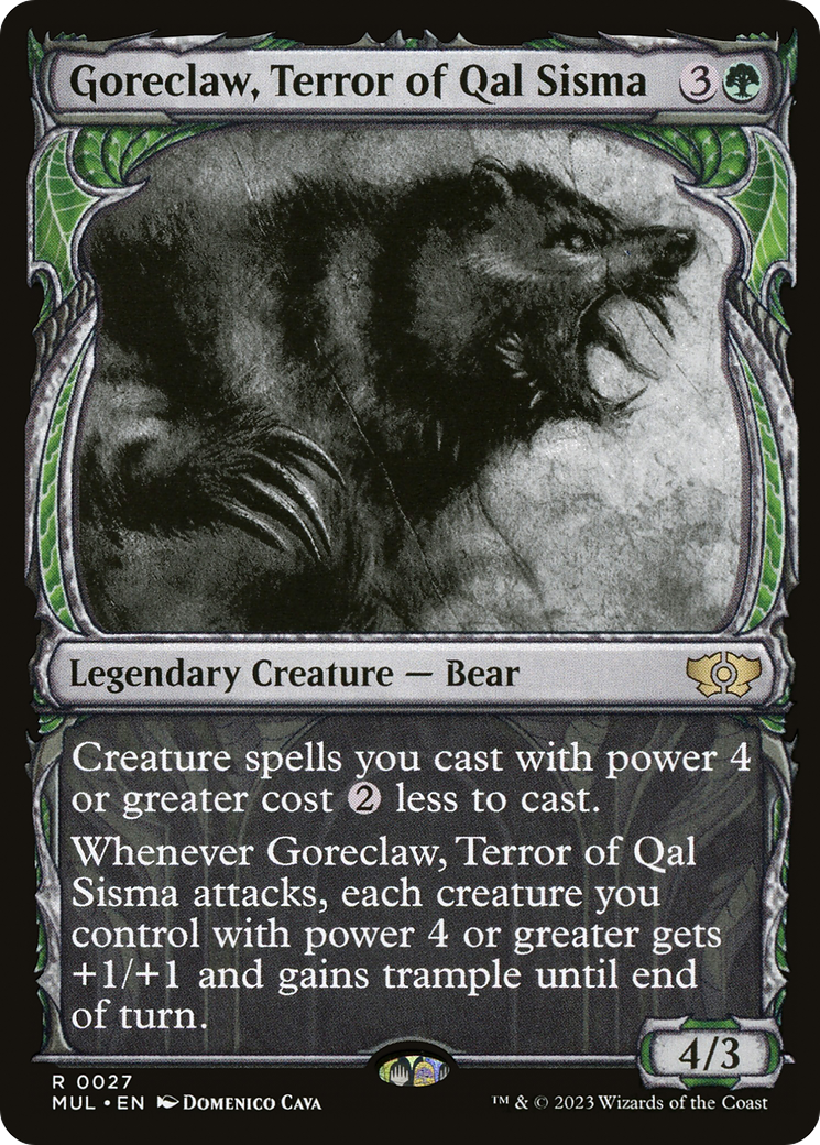 {R} Goreclaw, Terror of Qal Sisma [Multiverse Legends][MUL 027]