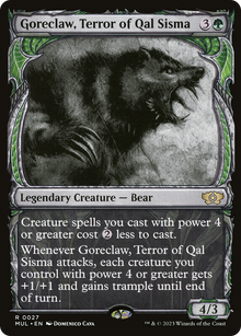{R} Goreclaw, Terror of Qal Sisma [Multiverse Legends][MUL 027]