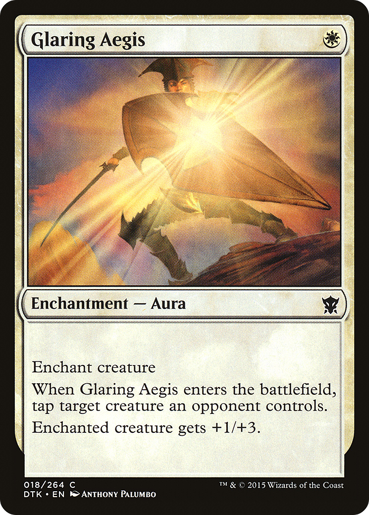 {C} Glaring Aegis [Dragons of Tarkir][DTK 018]