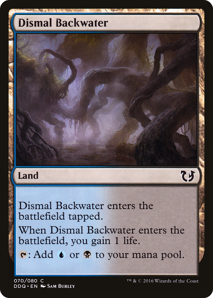 {C} Dismal Backwater [Duel Decks: Blessed vs. Cursed][DDQ 070]