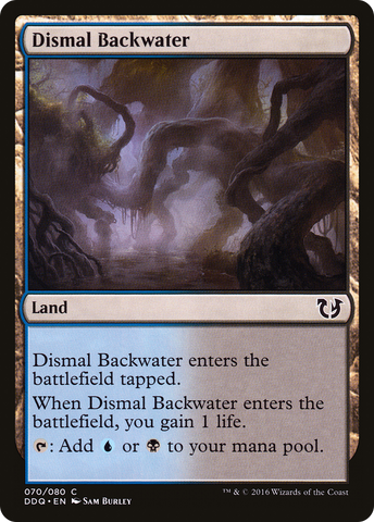 {C} Dismal Backwater [Duel Decks: Blessed vs. Cursed][DDQ 070]