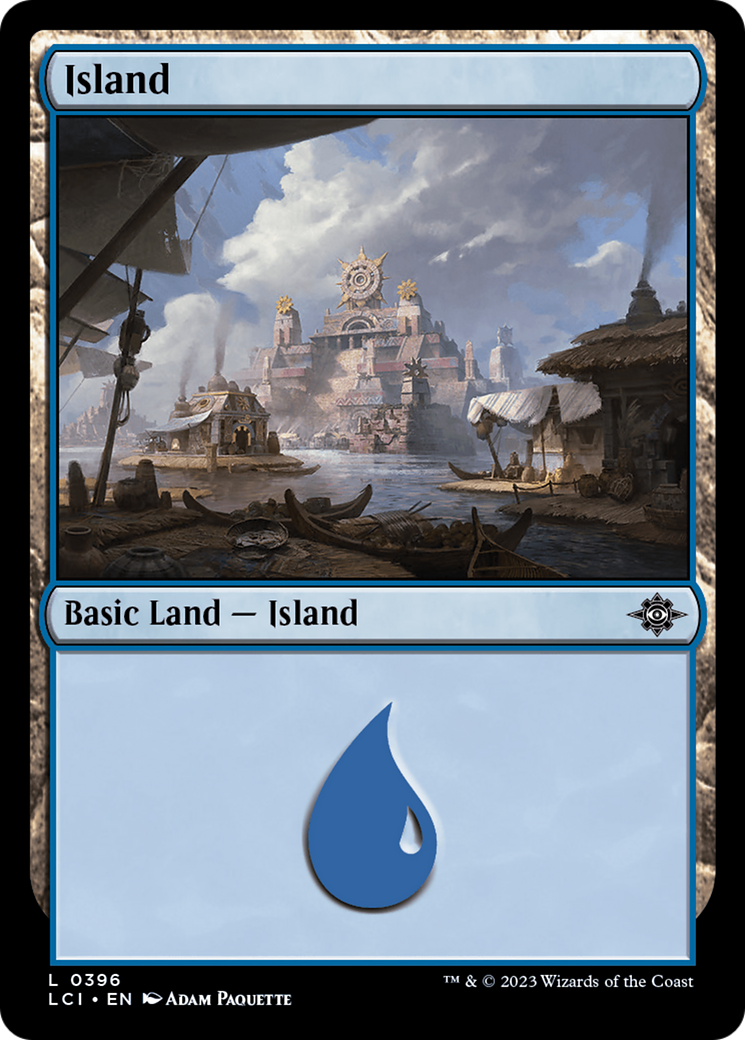 {B} Island (0396) [The Lost Caverns of Ixalan][LCI 396]