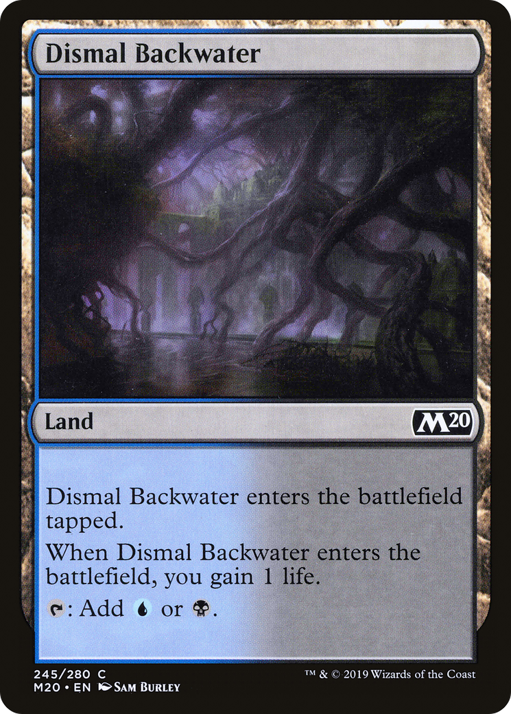 {C} Dismal Backwater [Core Set 2020][M20 245]