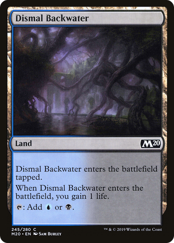 {C} Dismal Backwater [Core Set 2020][M20 245]