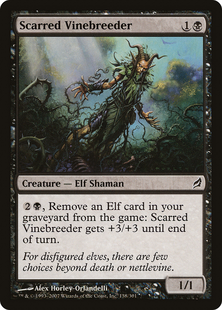 {C} Scarred Vinebreeder [Lorwyn][LRW 138]