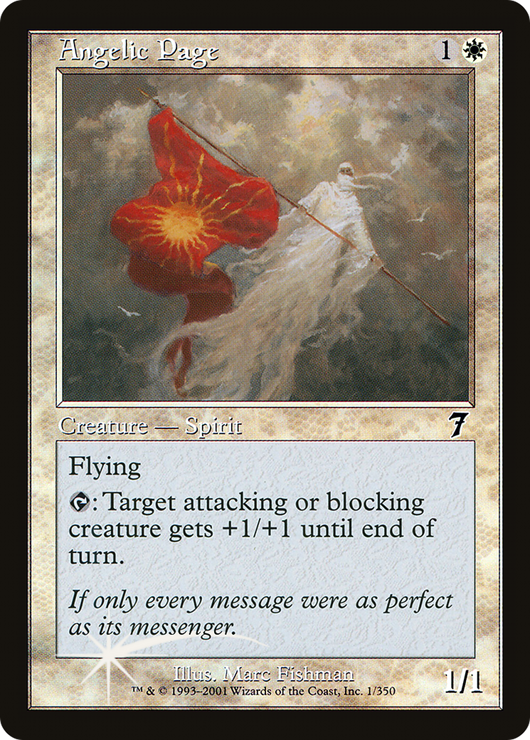 {C} Angelic Page [Seventh Edition][7ED 001]