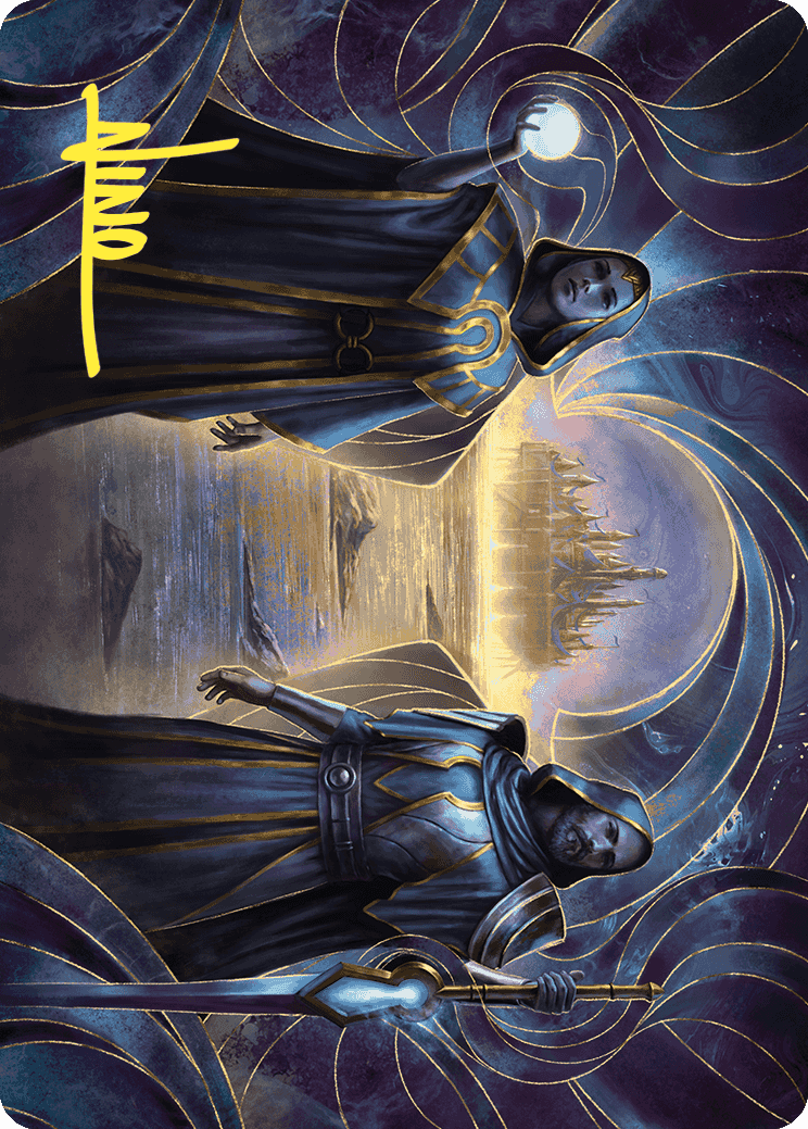 {A} Court of Vantress Art Card (Gold-Stamped Signature) [Wilds of Eldraine Art Series][GS AWOE 052]