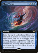 {R} Muse Vortex (Extended Art) [Commander 2021][C21 355]