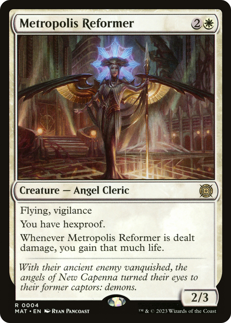 {R} Metropolis Reformer [March of the Machine: The Aftermath][MAT 004]