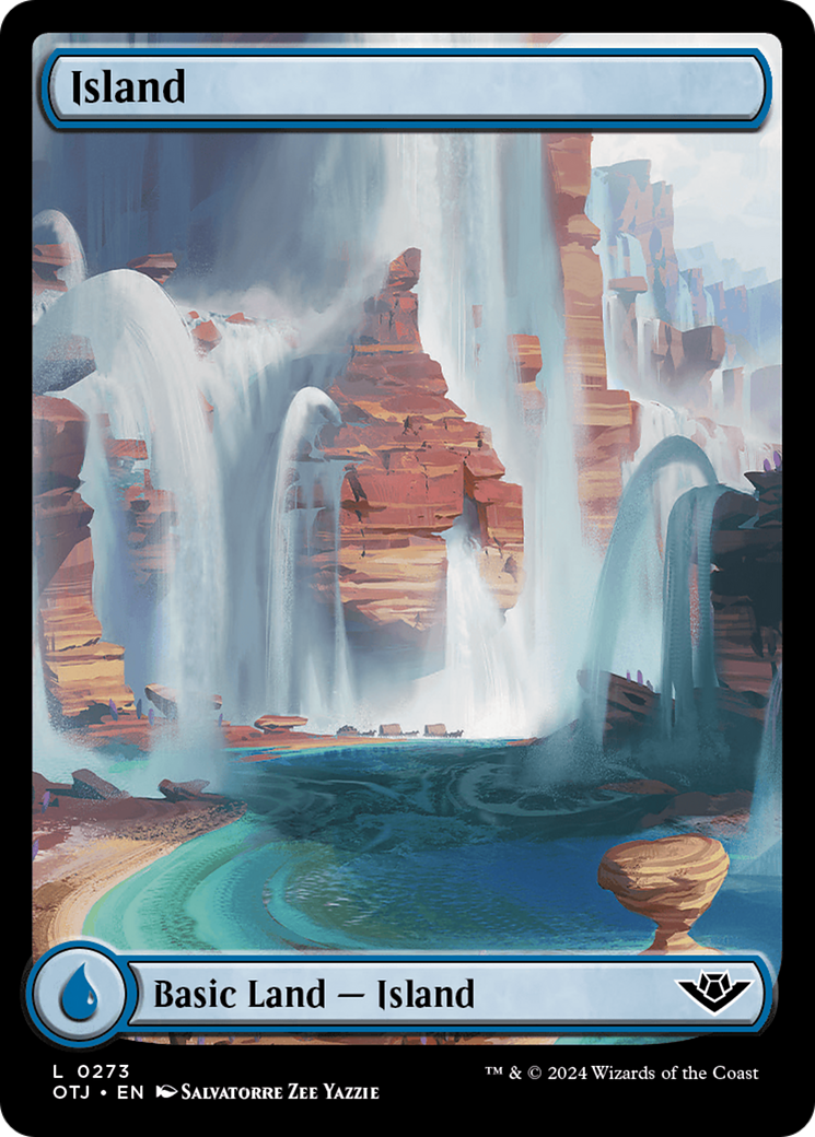 {B}[OTJ 273] Island (0273) [Outlaws of Thunder Junction]