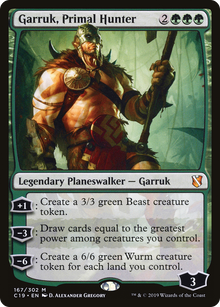 {R} Garruk, Primal Hunter [Commander 2019][C19 167] - Misty Mountain Games