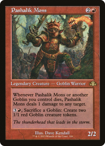 {R} Pashalik Mons (Retro) [Dominaria Remastered][DMR 328]