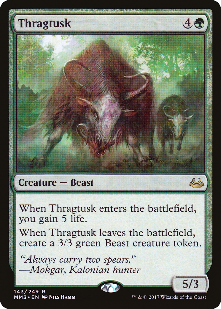 {R} Thragtusk [Modern Masters 2017][MM3 143] - Misty Mountain Games