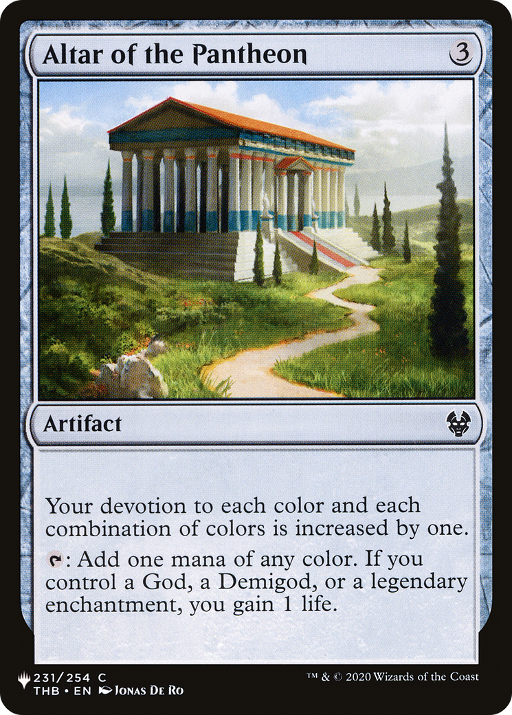 {C} Altar of the Pantheon [Secret Lair: From Cute to Brute][SLD 231]
