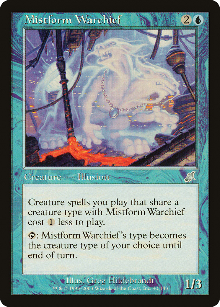 {C} Mistform Warchief [Scourge][SCG 043]