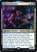 {R} Satoru Umezawa [Kamigawa: Neon Dynasty Prerelease Promos][PR NEO 234]